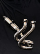 VANDEMON Kawasaki Ninja 650 / Z650 Vandemon Stainless Steel Exhaust System 2017-2026 KAWANJA650SSBREXA VA-134