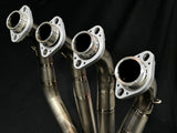 Vandemon  Kawasaki Z1000 Vandemon Dual Titanium Exhaust System with Carbon Fibre Mufflers KAWAZ10TIEXHTWINCFA VA-166