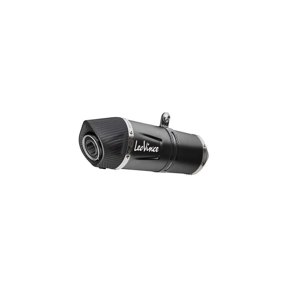 LEOVINCE LV One EVO Slip-On Muffler - Black XTZ07  Tenere 700 2021-2025   14330EBU  1811-3939