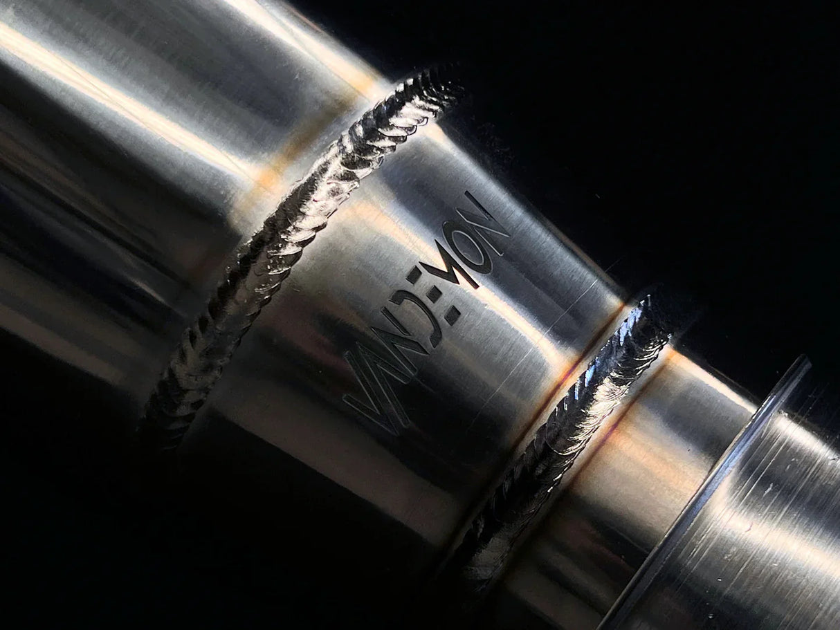 Vandemon Polished Titanium Exhaust System Ninja ZH2 2020-25 KAWAZH2TIEXHSYSPOLB VA-10