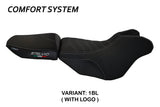 Tappezzeria Italia Moto Guzzi Stelvio 1200 2008-2016 Seat Cover Comfort in Black