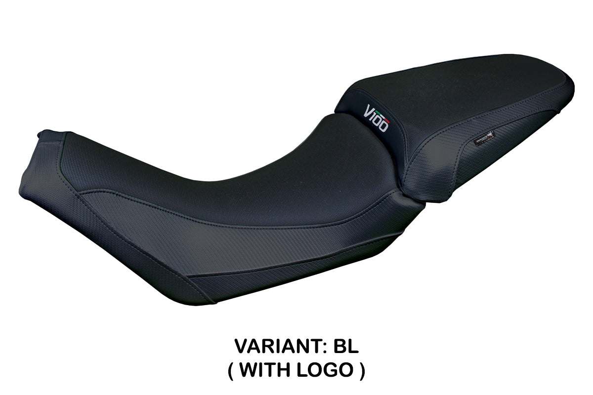 Tappezzeria Italia Moto Guzzi V100 Mandello 2022-2025 Seat Cover Black