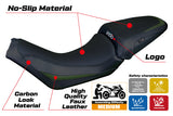 Tappezzeria Italia Moto Guzzi V100 Mandello 2022-2025 Seat Cover Green Black