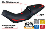 Tappezzeria Italia Moto Guzzi V100 Mandello 2022-2025 Seat Cover Red Black