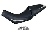 Tappezzeria Italia Moto Guzzi V100 Mandello 2022-2025 Seat Cover Silver Black