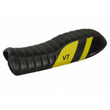 Tappezzeria Italia Moto Guzzi V7 2011-2020 Seat Cover in Yellow Black
