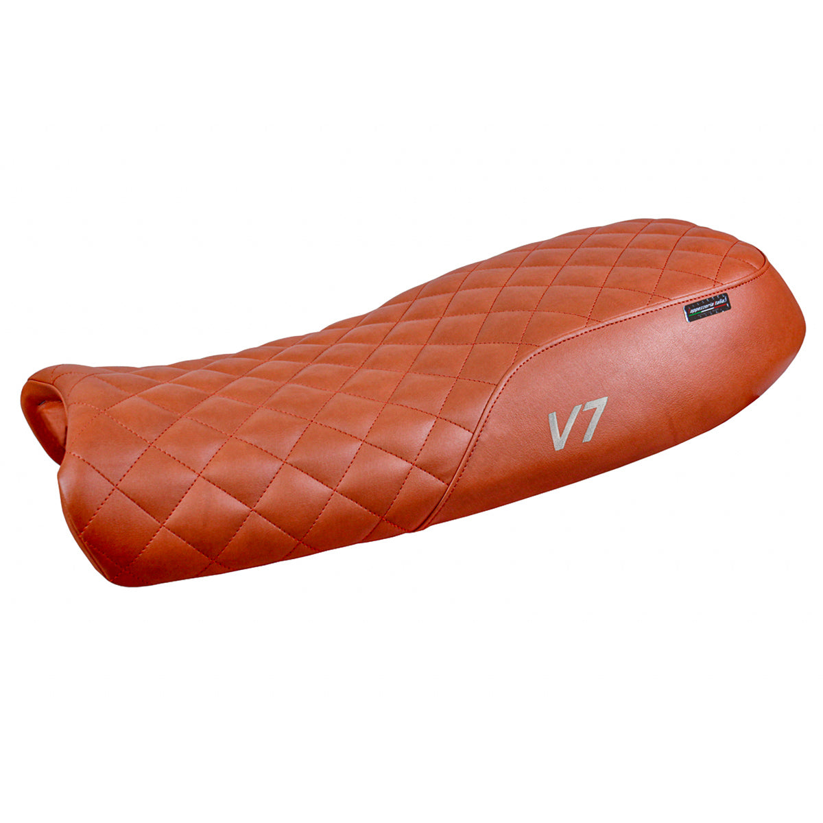 Tappezzeria Italia Moto Guzzi V7 2011-2020 Seat Cover in Dark Brick