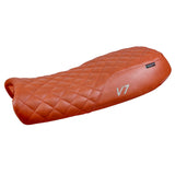 Tappezzeria Italia Moto Guzzi V7 2011-2020 Seat Cover in Dark Brick