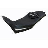 Tappezzeria Italia Moto Guzzi V85TT 2019-2025 Seat Cover in White and Black
