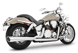 HONDA VTX1300 COMBAT FLUTED 2-INTO-1 2003 TO 2009
