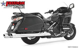 HONDA GL 1800 GOLDWING/F6 4" SLIP-ONS 2012 TO 2016