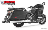 HONDA GL 1800 GOLDWING/F6 4" SLIP-ONS 2012 TO 2016