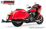 KAWASAKI VAQUERO SHARKTAILS COMPLETE TRUE-DUAL FULL SYSTEM 1999-2014
