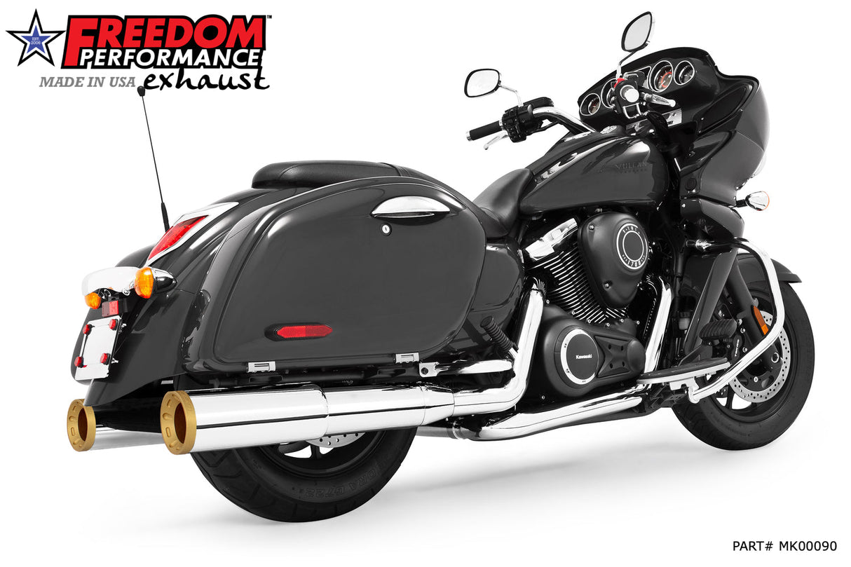 KAWASAKI VAQUERO 1700/NOMAD/VOYAGER 2-STEP 4.5" SLIP-ONS