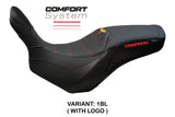 Tappezzeria Italia Moto Morini Granpasso 2008-2020 Seat Cover Comfort in Black