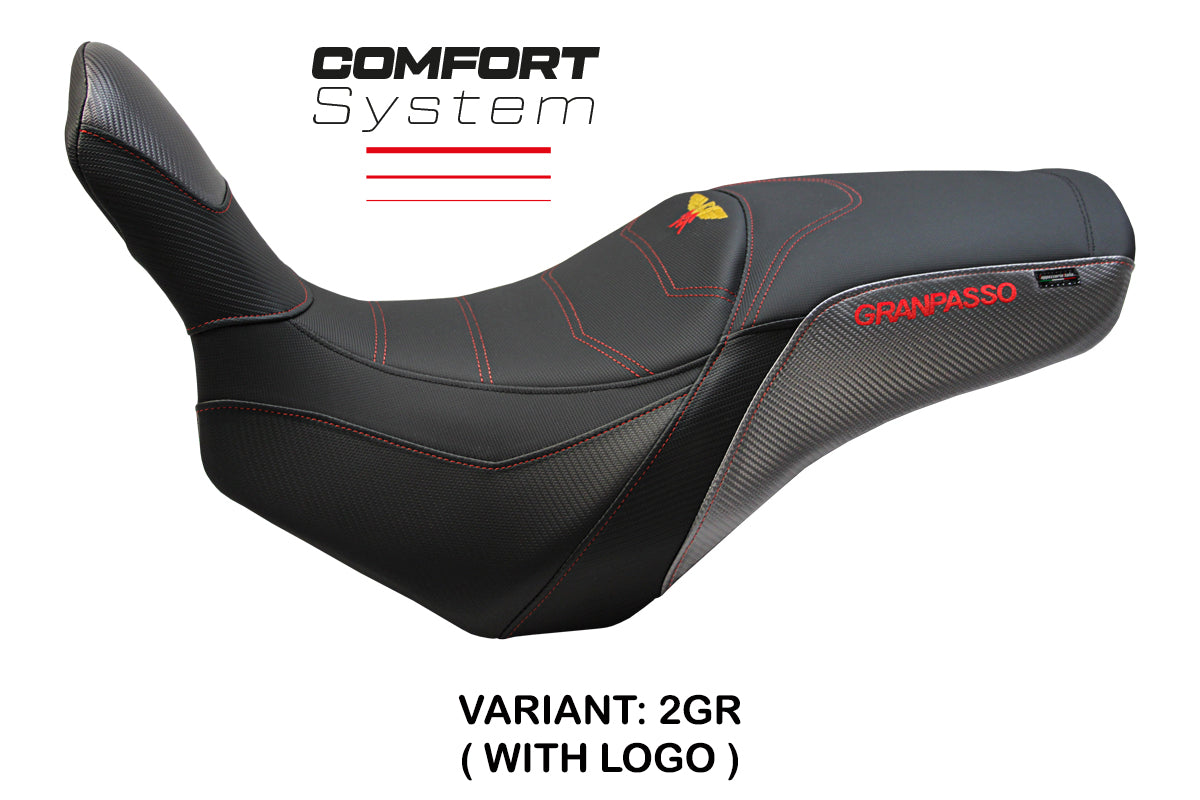 Tappezzeria Italia Moto Morini Granpasso 2008-2020 Seat Cover Comfort in Grey
