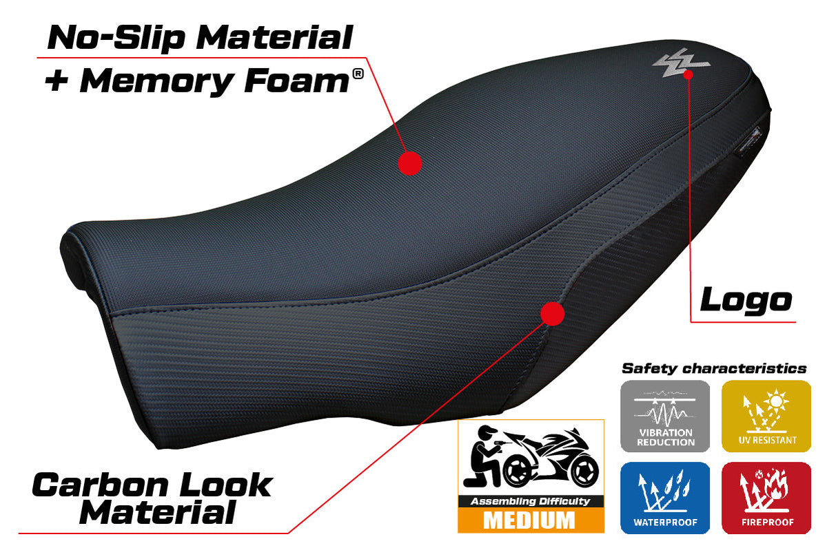 Tappezzeria Italia Moto Morini Seiemmezzo 2022-2025 Seat Cover Comfort in Black