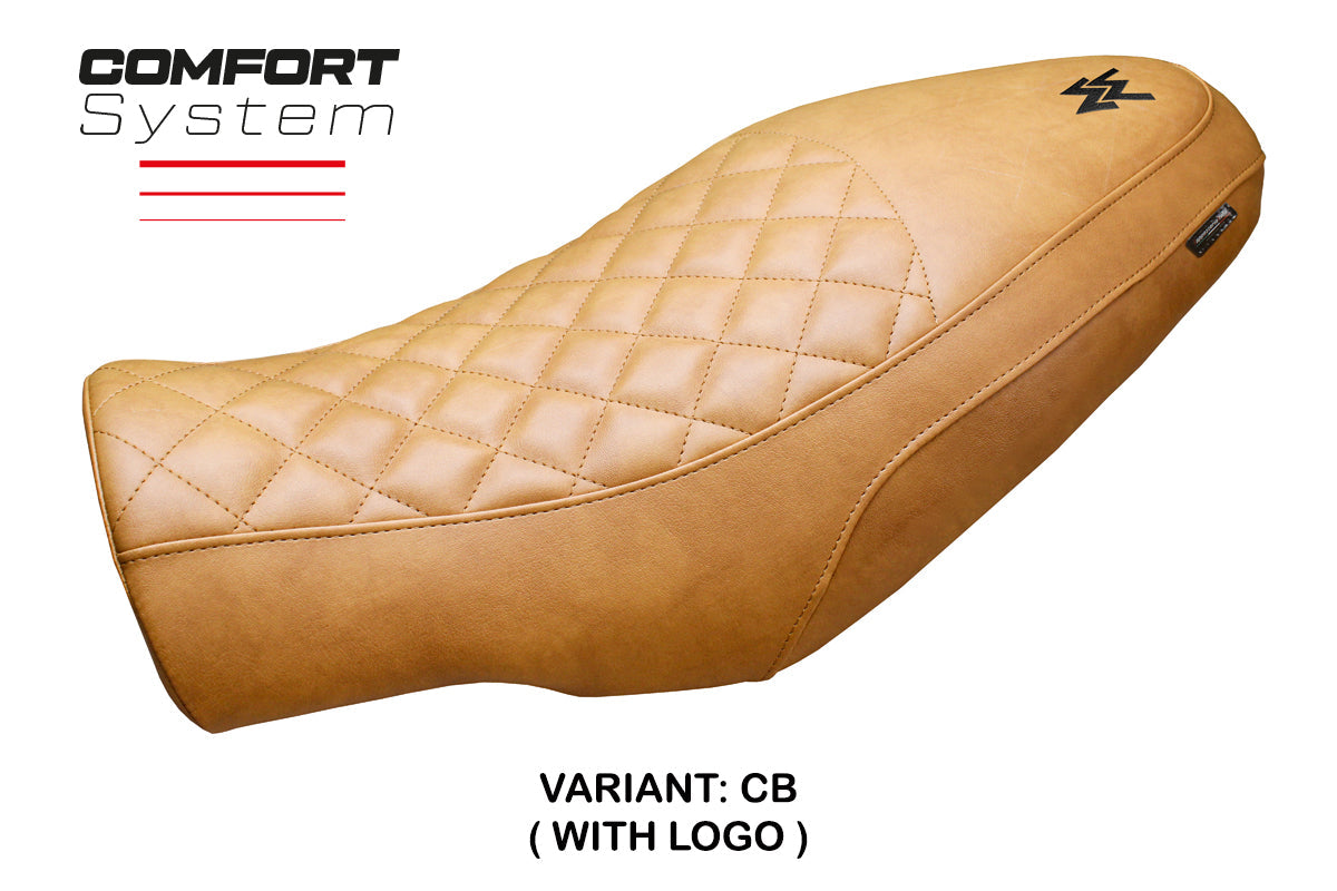 Tappezzeria Italia Moto Morini Seiemmezzo 2022-2025 Seat Cover Comfort in Vintage Camel