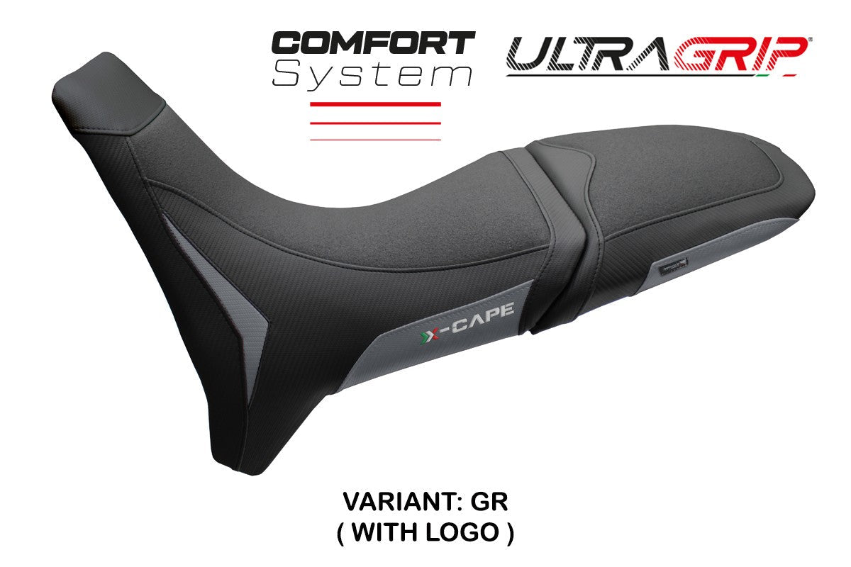 Tappezzeria Italia Moto Morini X Cape 650 700 2021-2025 Seat Cover Comfort Grip Grey