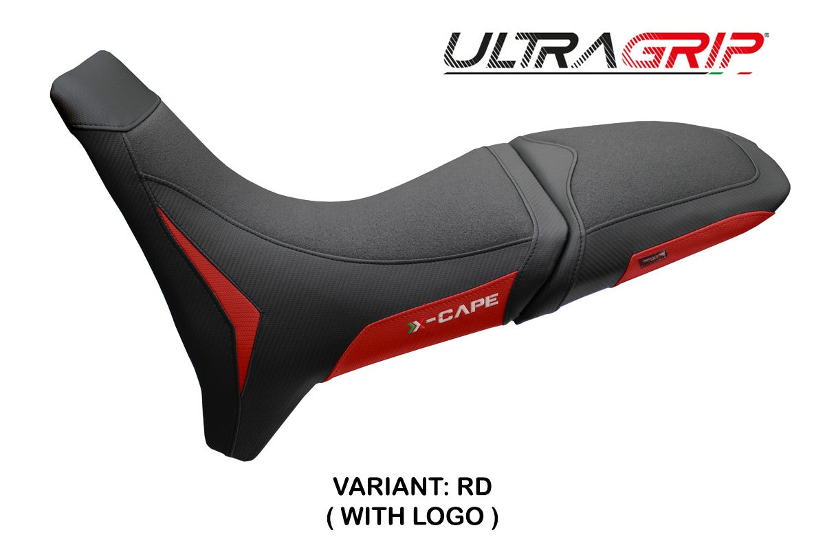 Tappezzeria Italia Moto Morini X Cape 650 700 2021-2025 Seat Cover Ultragrip Red Black
