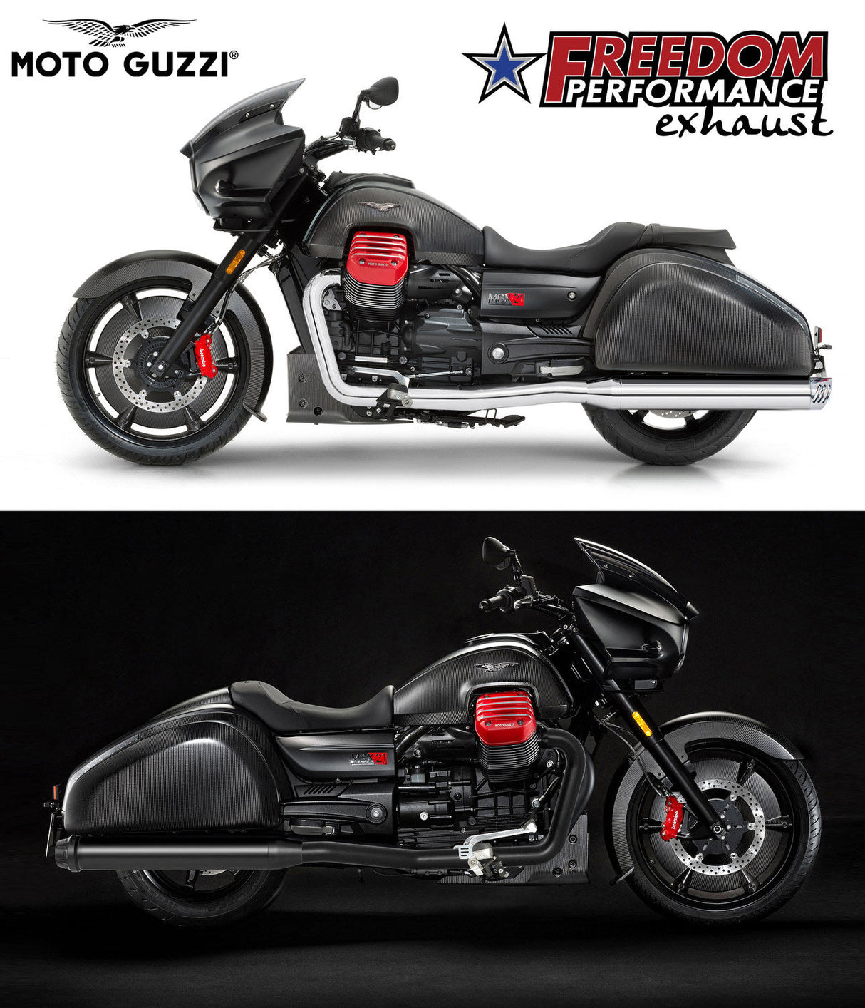 MOTO GUZZI MMGX-21 HEADERS (*SPECIAL ORDER)