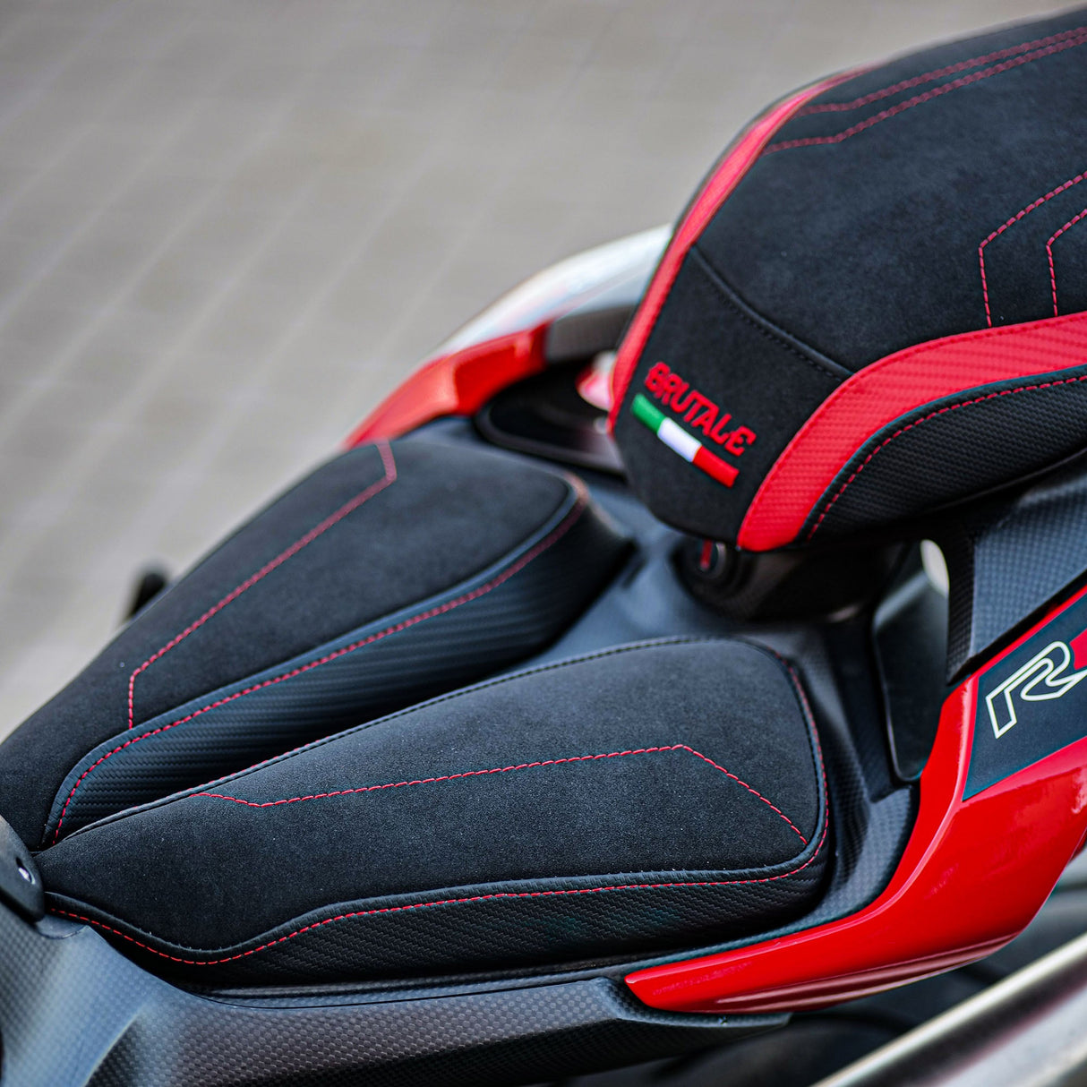 Tappezzeria Italia MV Agusta Brutale 1000RR 2020-2025 Seat Cover Comfort in Black
