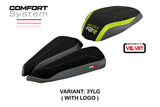 MV Agusta Brutale 1000RR 2020-2025 Seat Cover Tappezzeria Italia Comfort in Yellow and Grey