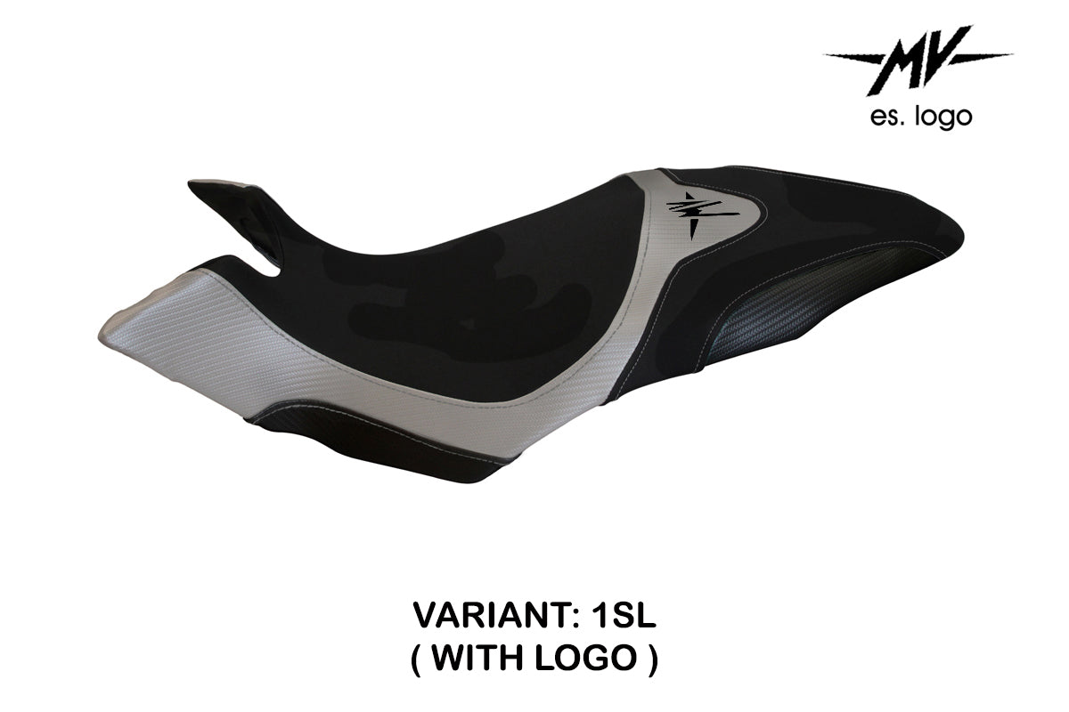 Tappezzeria Italia MV Agusta Dragster 800 2014-2018 Seat Cover in Silver