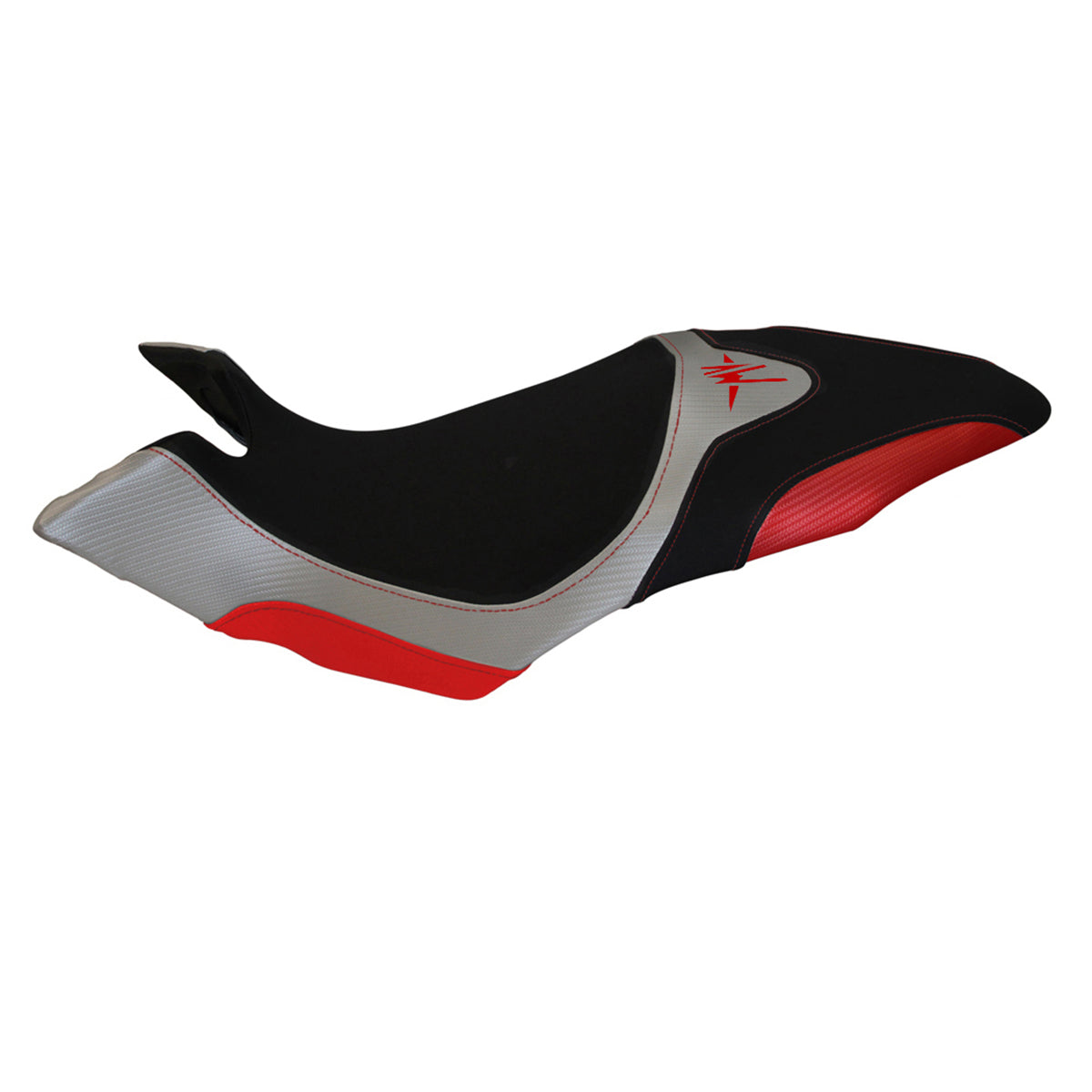 Tappezzeria Italia MV Agusta Dragster 800 2014-2018 Seat Cover in Silver and Red