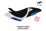 Tappezzeria Italia MV Agusta Dragster 800 2014-2018 Seat Cover in White and Blue