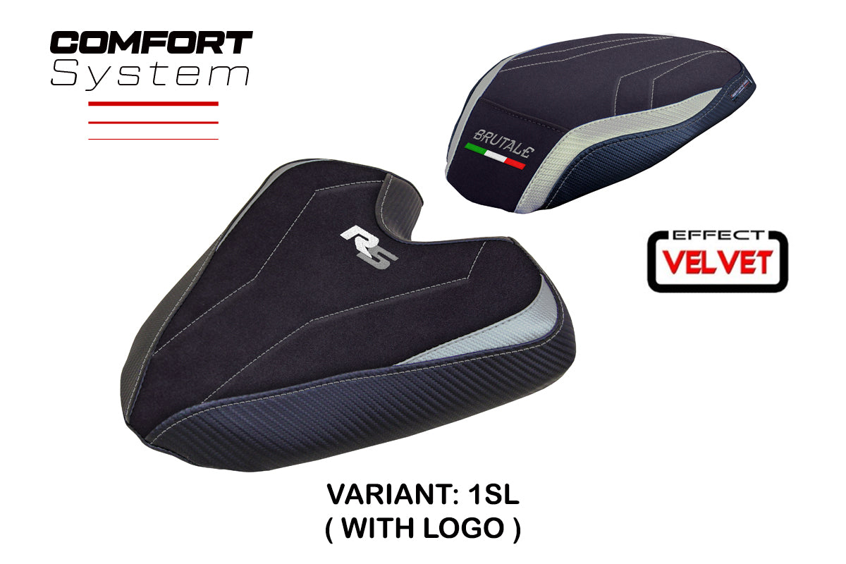 Tappezzeria Italia MV Agusta Brutale 1000RS 2021-2025 Seat Cover Comfort in Silver