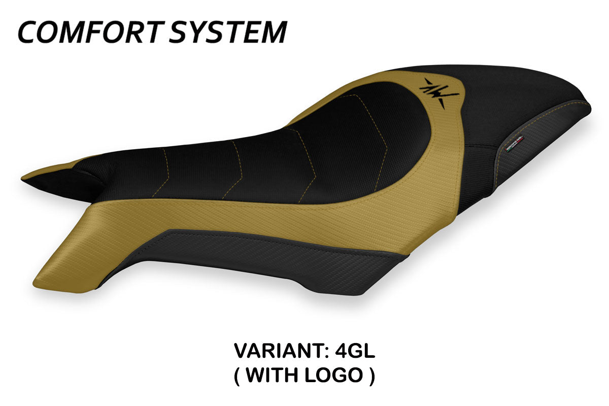 Tappezzeria Italia MV Agusta Dragster 800 2019-2025 Seat Cover Comfort in Gold