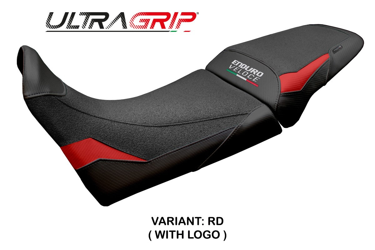 Tappezzeria Italia MV Agusta Enduro Veloce 2024-2025 Seat Cover Ultragrip Red Black
