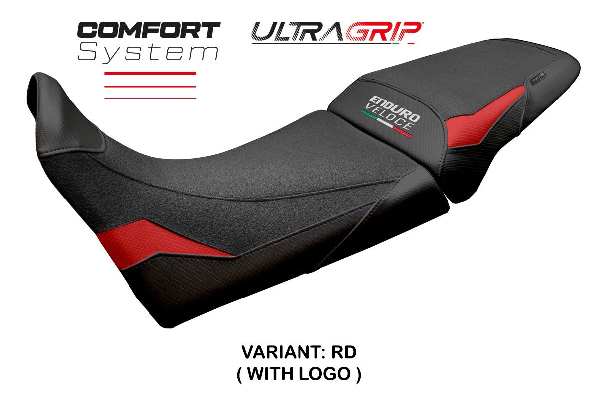 Tappezzeria Italia MV Agusta Enduro Veloce 2024-2025 Seat Cover Comfort Ultragrip Red