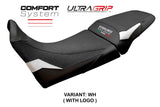 Tappezzeria Italia MV Agusta Enduro Veloce 2024-2025 Seat Cover Comfort Ultragrip White
