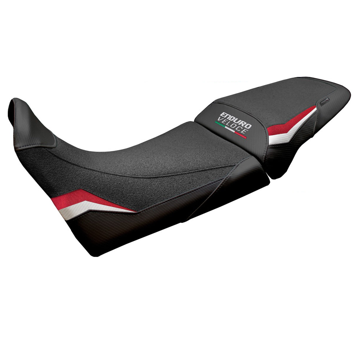 Tappezzeria Italia MV Agusta Enduro Veloce 2024-2025 Seat Cover Comfort Grip White Red