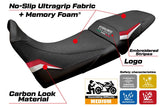 Tappezzeria Italia MV Agusta Enduro Veloce 2024-2025 Seat Cover Comfort Grip White Red