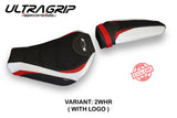 Tappezzeria Italia MV Agusta F3 2012-2025 Seat Cover Ultragrip in White and Red