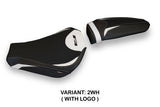 MV Agusta F4 2010-2020 Seat Cover Tappezzeria Italia in White and Black