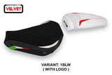 Tappezzeria Italia MV Agusta F4 2010-2020 Seat Cover in Black and White SE