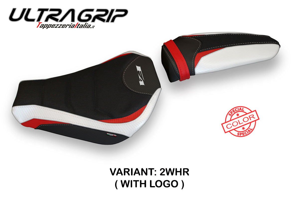 Tappezzeria Italia MV Agusta F4 2010-2020 Seat Cover Ultragrip White and Red SE