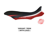 MV Agusta Rivale 800 2013-2018 Seat Cover Tappezzeria Italia in Red and White