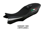 Tappezzeria Italia MV Agusta Stradale 800 2015-2017 Seat Cover in White and Black