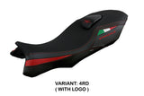 Tappezzeria Italia MV Agusta Stradale 800 2015-2017 Seat Cover in Red and Black
