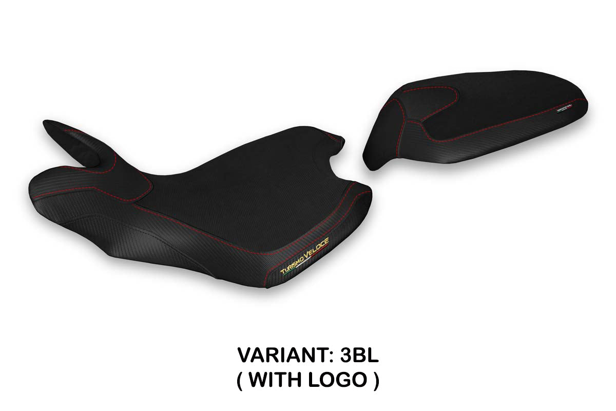 Tappezzeria Italia MV Agusta Turismo Veloce 2021-2025 Seat Cover in Black