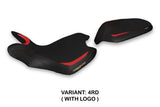 Tappezzeria Italia MV Agusta Turismo Veloce 2021-2025 Seat Cover in Red in Black