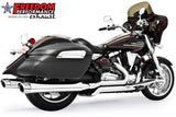 YAMAHA ROADLINER/STRATOLINER 5 STEPPED COMPLETE 4" TRUE-DUAL SYSTEM 2006-2014