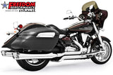 YAMAHA RAIDER 5 STEPPED COMPLETE 4" TRUE-DUAL SYSTEM 2006-2014  BUNDLE