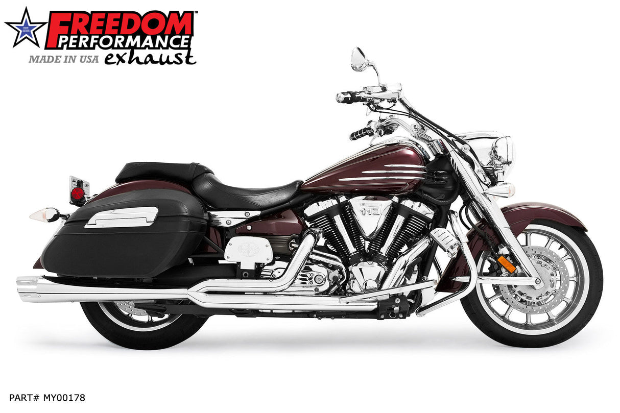 YAMAHA ROADLINER/STRATOLINER COMBAT FLUTED 2-INTO-1 2006-2014