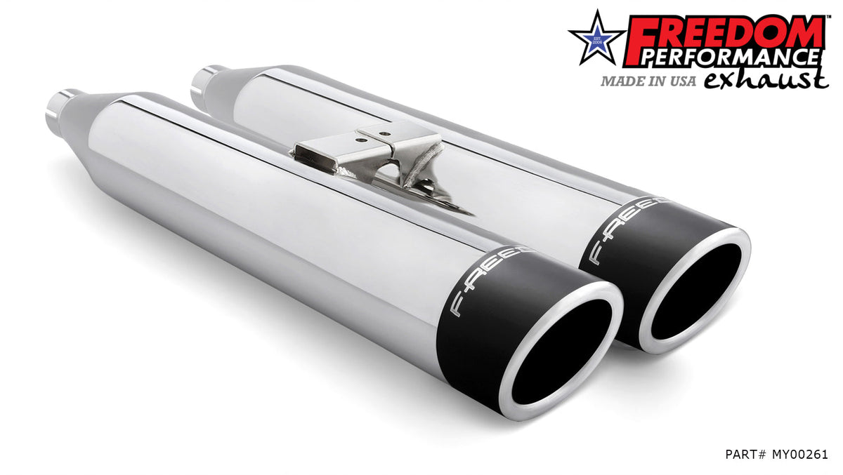 YAMAHA VENTURE/ROYAL STAR/TOUR DELUXE 1999-2014 SLIP-ONS check description for Quiet Baffles.